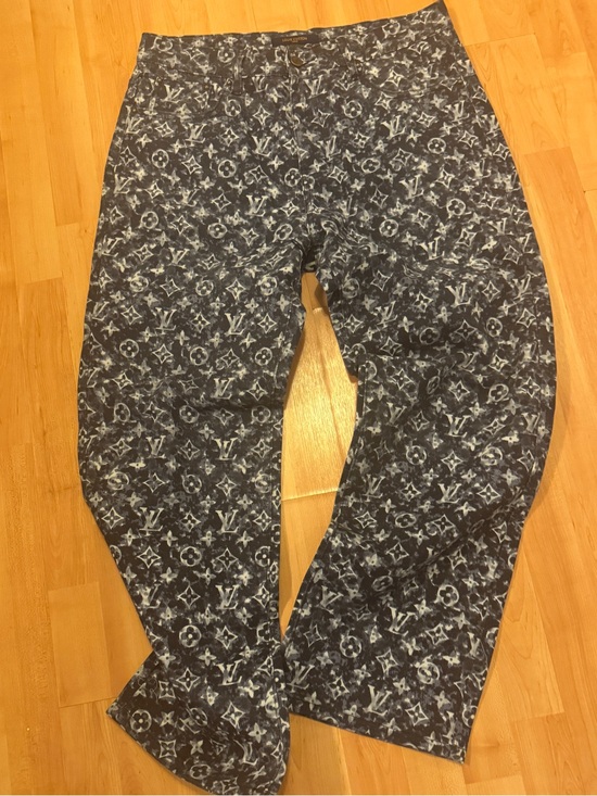 Louis Vuitton Other - Louis Vuitton Black and White Monogram Print Jeans